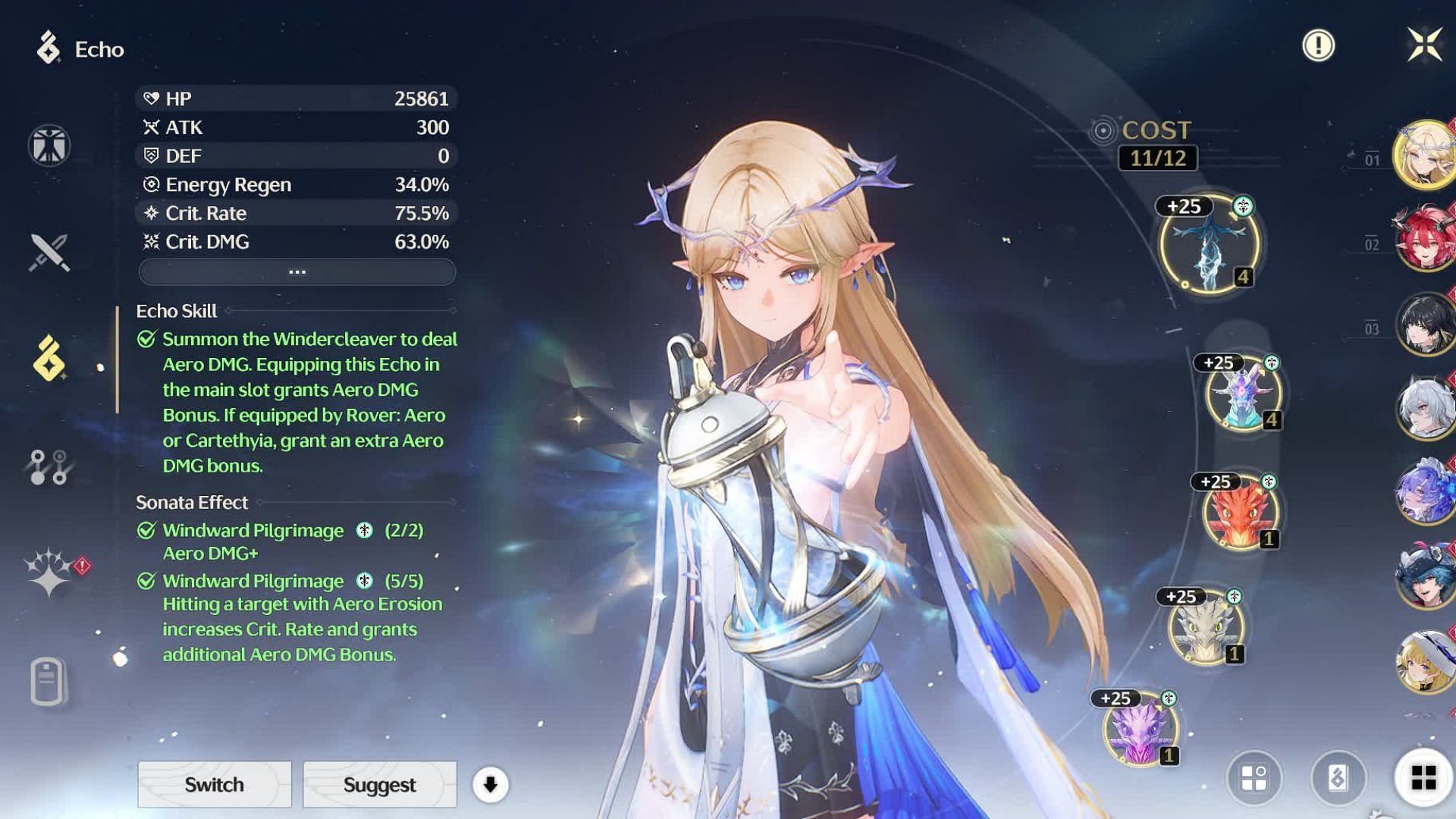 Sonata Set (Image via Kuro Games)
